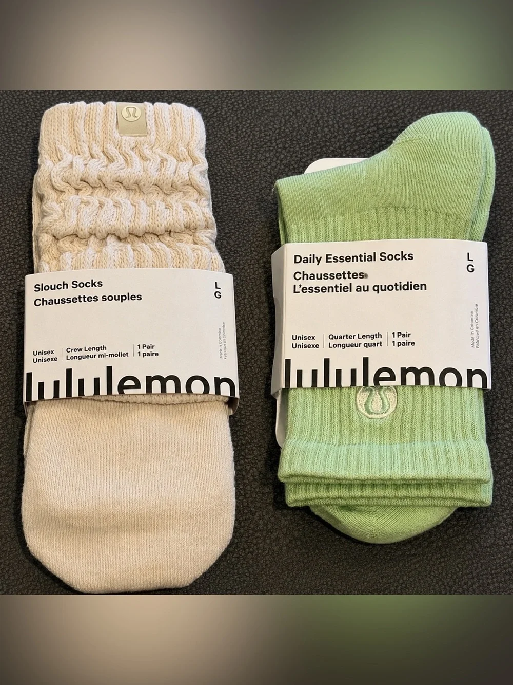 Lululemon Socks Bundle (2 Pairs) | Size Large |‎ NWT | Slouch + Daily Essential